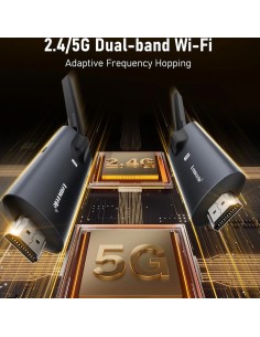 EXTENSOR DE VIDEO INALAMBRICO HDMI  200M LEMORELE R1000 2