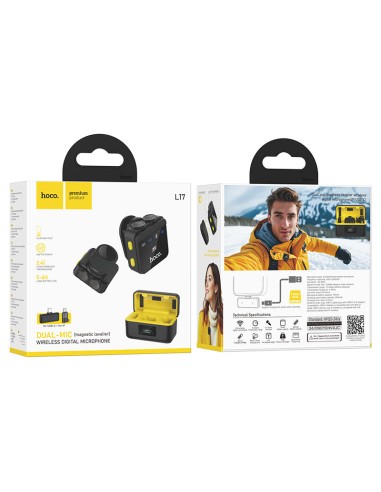 MICROFONO INALAMBRICO DE SOLAPA CON ESTUCHE DE...