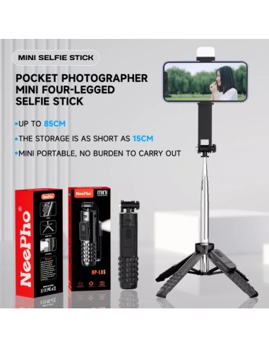 TRÍPODE PROFESIONAL NEEPHO NP-L8S PARA CÁMARA...