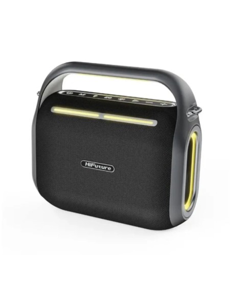 PARLANTE KARAOKE INALAMBRICO LUZ RGB HI FUTURE MISICBOX200