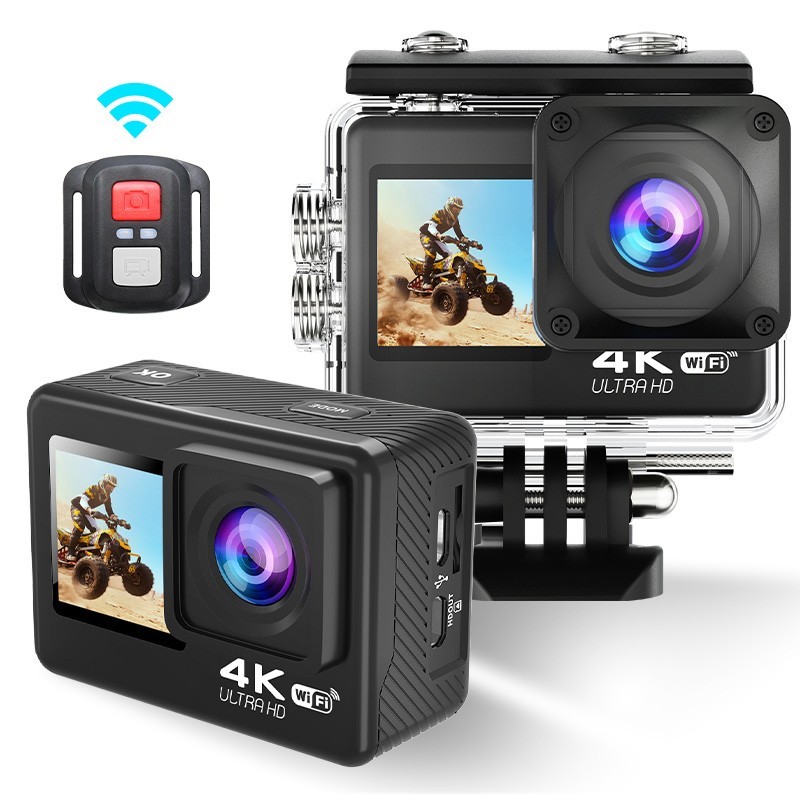 CÁMARA PORTÁTIL AUSEK AT-Q60AR 4K DOBLE...