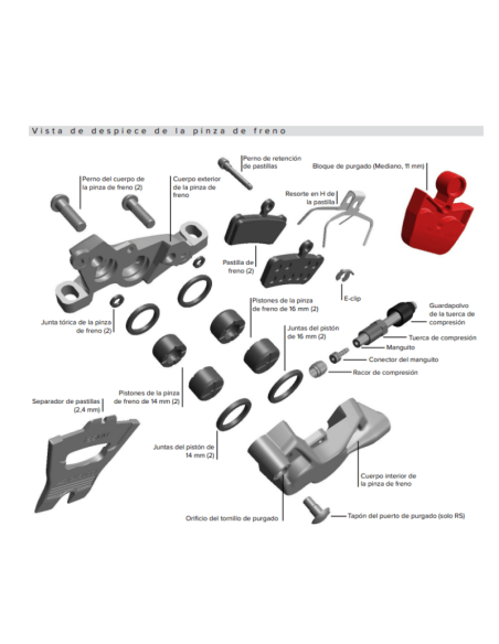 FRENOS HIDRAULICOS SRAM G2 RS