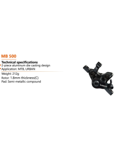 CALIPER DE FRENO MECANICO POSTMOUNT MTB BENGAL 2