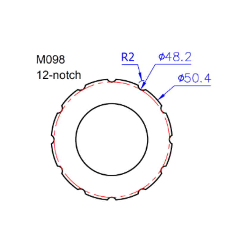 EXTRACTOR DE MOTOR INTEGRADO BB30 T47 MOD.M098...