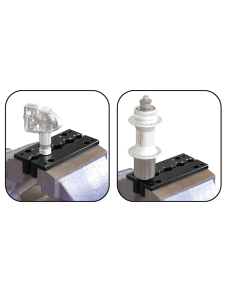 TORNILLO DE BANCO PARA EJES (SHAFT CLAMP) BIKE HAND MOD. YC-516