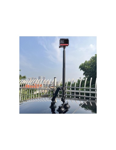 SOPORTE DE CÁMARA PARA AUTO CON VENTOSAS Y...