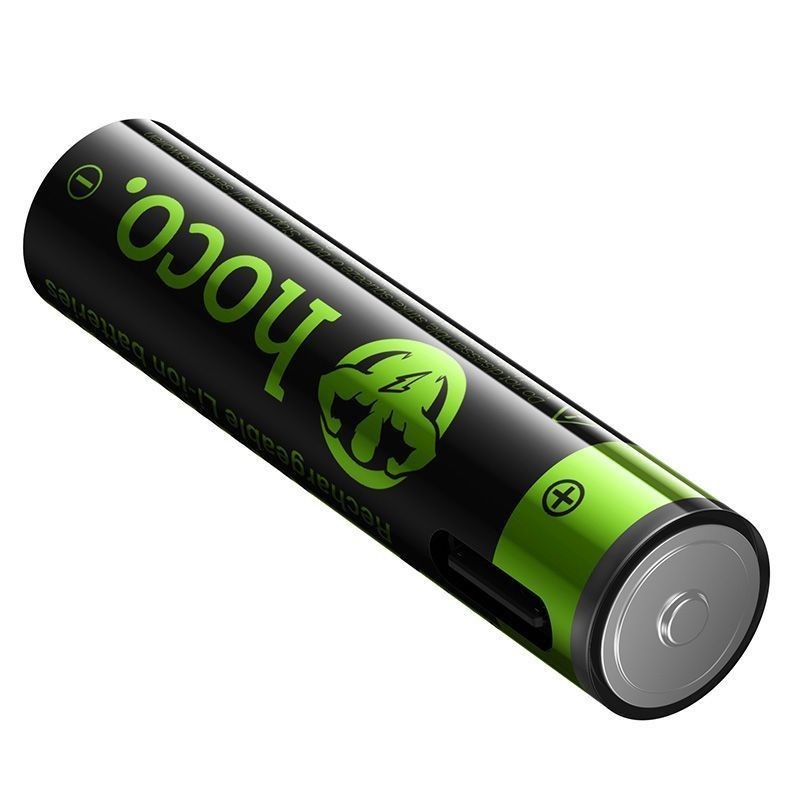 PILAS RECARGABLES DE LITIO AAA HOCO JA4 (PACK...