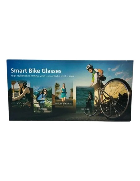 LENTES INTELIGENTES SMART BIKE GLASSES BLUETOOTH UV400 POLARIZADOS - DERMAN