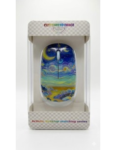 MOUSE INALÁMBRICO ARTÍSTICO EDICIÓN NOCHE ESTRELLADA:... 2