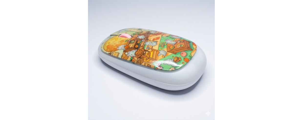 MOUSE INALÁMBRICO ARTÍSTICO EDICIÓN BOSQUE...