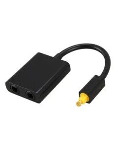 SPLITTER DE AUDIO ÓPTICO DIGITAL TOSLINK 1X2: DIVISOR DE...