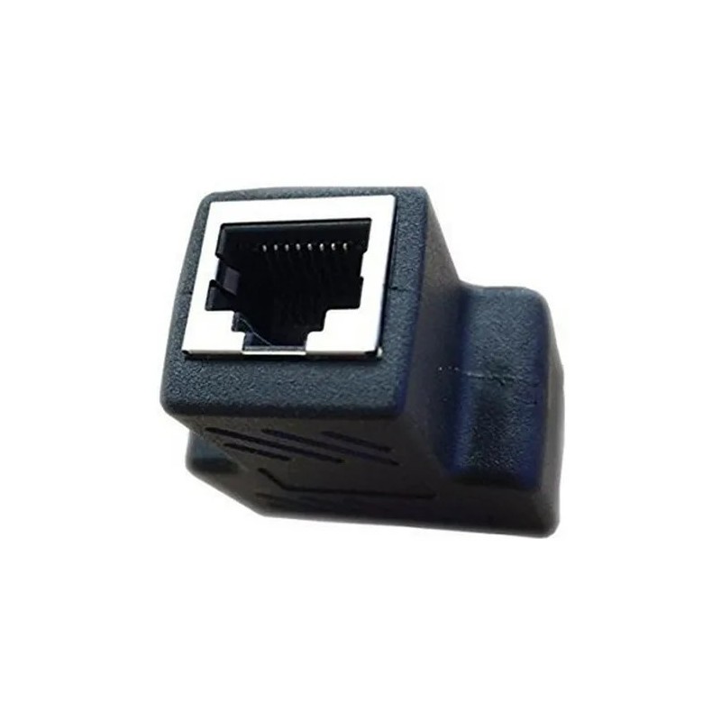 SPLITTER RJ45 1 A 2 HEMBRA: ADAPTADOR DIVISOR ETHERNET PARA RED LAN CAT5 Y CAT6
