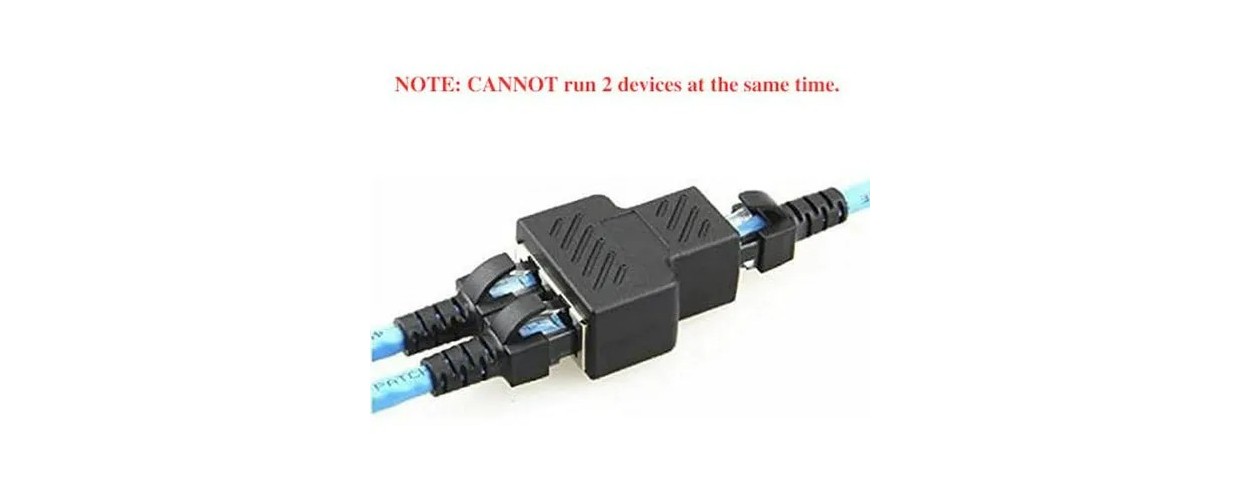 SPLITTER RJ45 1 A 2 HEMBRA: ADAPTADOR DIVISOR...