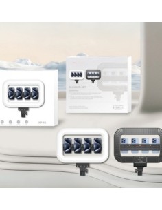 PANEL DE LUZ LED PROFESIONAL NEEPHO NP-48: ILUMINADOR DE...