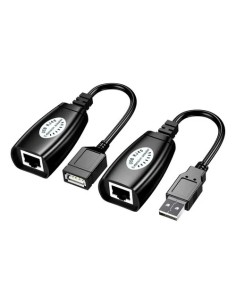 KIT EXTENSOR USB A RJ45 POR CABLE DE RED HASTA 45 METROS:... 2