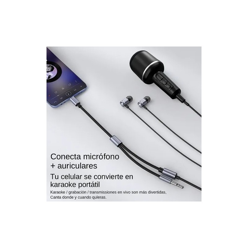 ADAPTADOR DE AUDIO USB-C A JACK 3.5MM HIFI:...