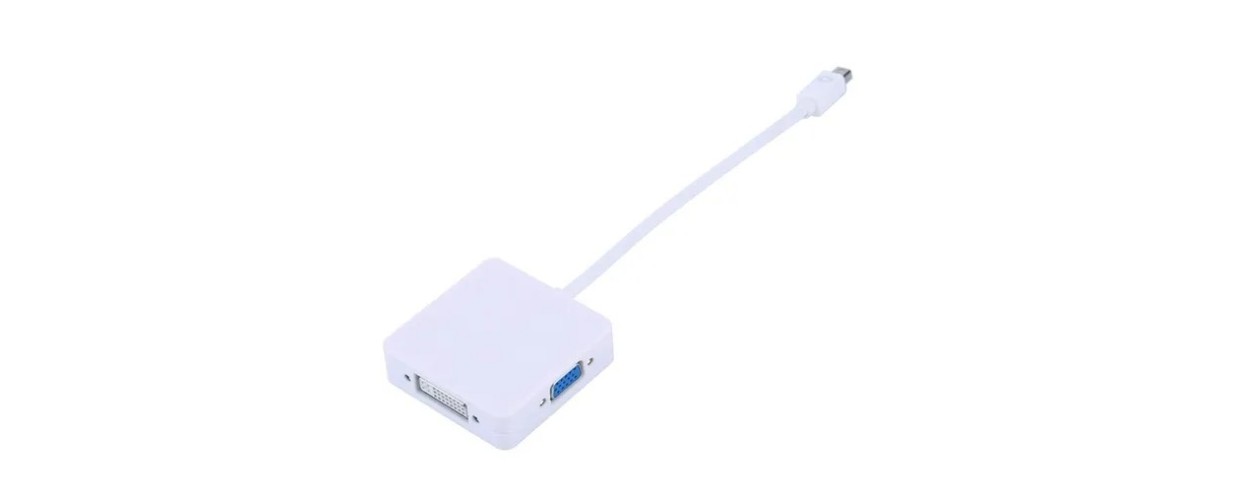 ADAPTADOR MINI DISPLAYPORT 3 EN 1 A HDMI, VGA Y...