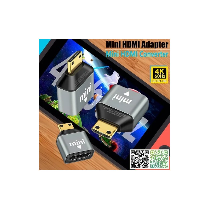 ADAPTADOR MICRO HDMI A HDMI HEMBRA 4K @ 60HZ: CONVERSOR DE VIDEO ULTRA HD PARA CÁMARAS Y TABLETS