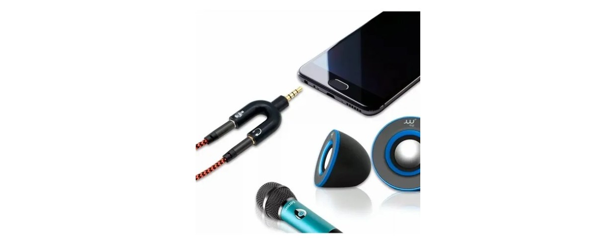 ADAPTADOR SPLITTER JACK 3.5MM EN U: SEPARADOR...