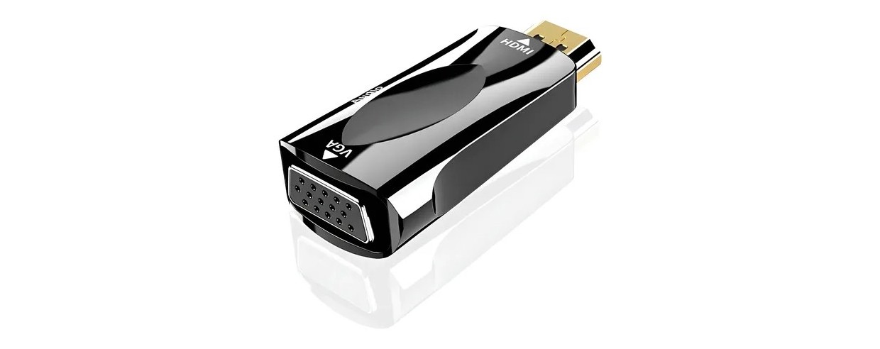 ADAPTADOR HDMI A VGA CON SALIDA DE AUDIO:...