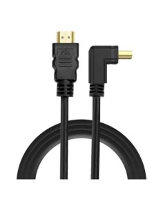 CABLE HDMI 2.0 4K CON CONECTOR EN ÁNGULO RECTO 90° DERMAN 2