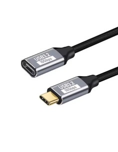 CABLE EXTENSIÓN USB-C 3.1 GEN2 10GBPS CARGA RÁPIDA PD -...