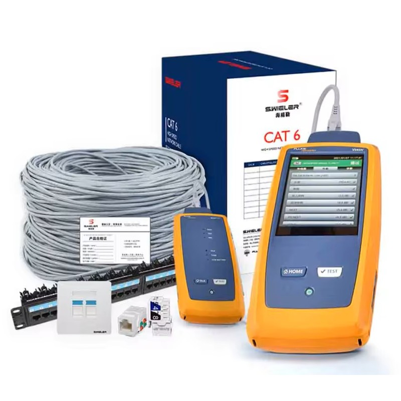 BOBINA CABLE DE RED CAT 5E UTP INTERIOR CCA 24AWG - 305 MTS DERMAN