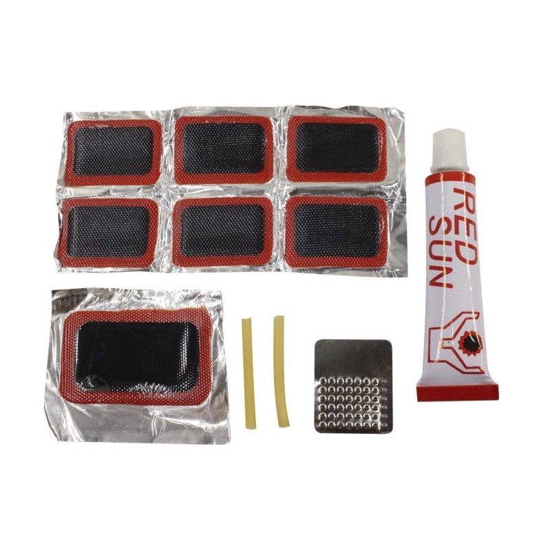 KIT DE PARCHES CON PEGAMENTO