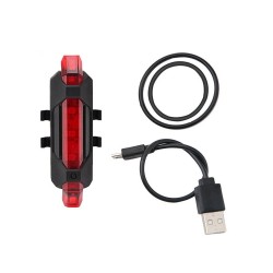 LUZ RECARGABLE USB ROJA