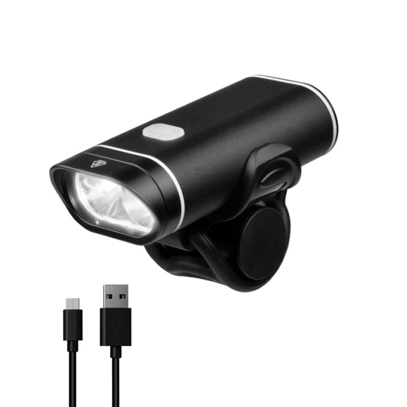 LUZ DELANTERA LED USB EBL-3202 500LM RECARGABLE