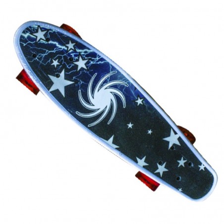 SKATE PENNY BLANCO NEGRO