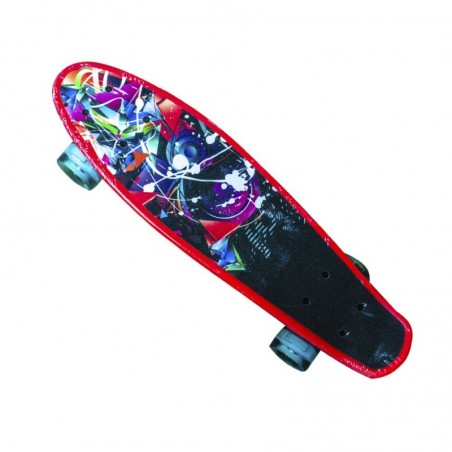 SKATE PENNY ROJO AZUL