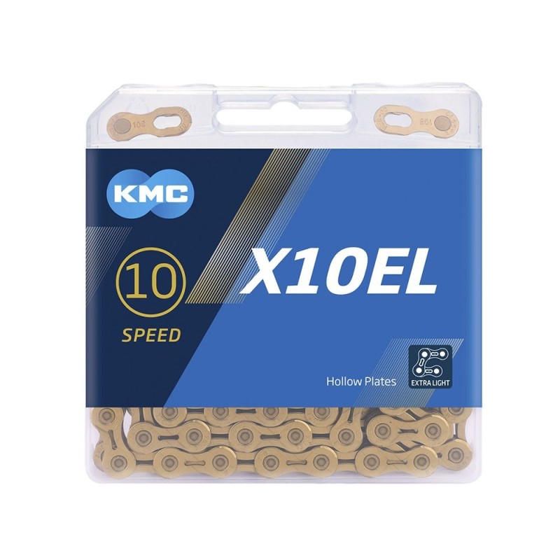 CADENA DE 10 VELOCIDADES KMC MOD: X10EL