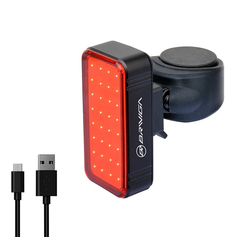 LUZ TRASERA USB ROJA EBL-3359 50 LUMENES...
