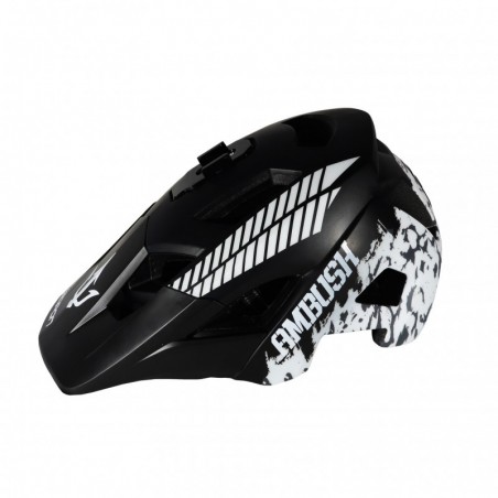CASCO WEAPON VISERA AMBUSH CON LUZ USB Y SOPORTE CAMARA GOPRO MOD. WT-085