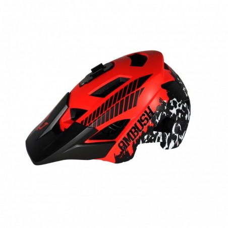 CASCO WEAPON VISERA AMBUSH CON LUZ USB Y SOPORTE CAMARA GOPRO MOD. WT-085