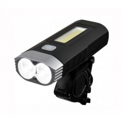 LUZ DELANTERA DOBLE 1000 LUMENES EBL-048A RECARGABLE EN CAJA