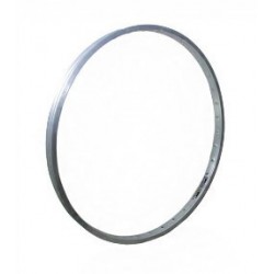 LLANTA ALUMINIO ARO 26 36 HOYOS PARED SIMPLE COLOR ALUMINIO