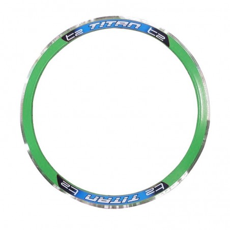 LLANTA ALUMINIO ARO 700 TRIPLE PARED 36H TITAN T2 CON LINEA DE FRENO