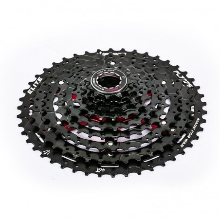 PIÑON DE CASSETTE 9V 11-46T ELITE WEAPON BLACK