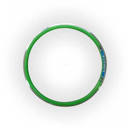 LLANTA ALUMINIO ARO 26 DOBLE PARED 36 HOYOS  TITAN T2 CON LINEA DE FRENO COLORES