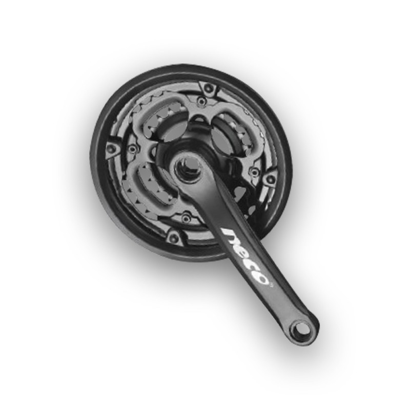 VOLANTE EJE CUADRADO NECO 24/34/42T /170MM CON...