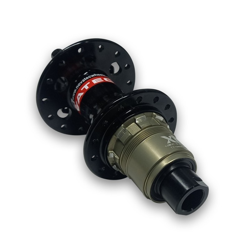 MAZA NOVATEC TRASERA SELLADA DISCO 12x142mm 32H...