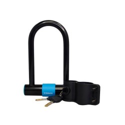 CANDADO TRINX U LOCK 140 MM X 73 MM DIAMETRO 14 MM 2