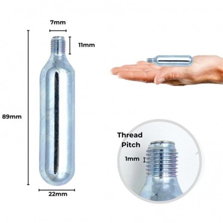 CARTUCHO CO2 16G MOD. YPC02-16G THUMBS UP